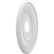 Ekena Millwork Berkshire Thermoformed PVC Ceiling Medallion (Fits Canopies up to 7"), 16"OD x 3 1/2"ID x 1"P CMP16BE - alternate 3